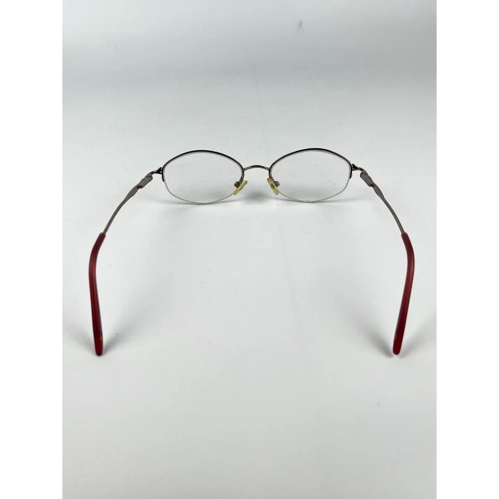 Liz Claiborne L249 DT3 Women's Eyeglasses Frame‎ Brown Half Rim 49-17-130 mm